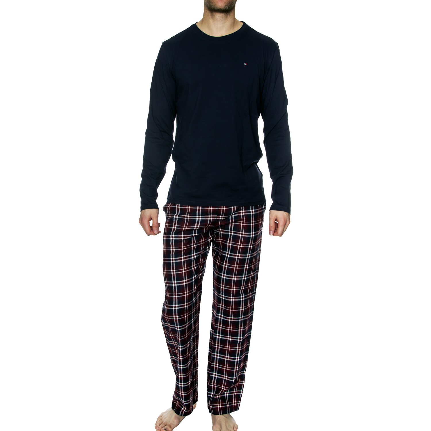 Tommy Hilfiger Check Print Pyjama Set