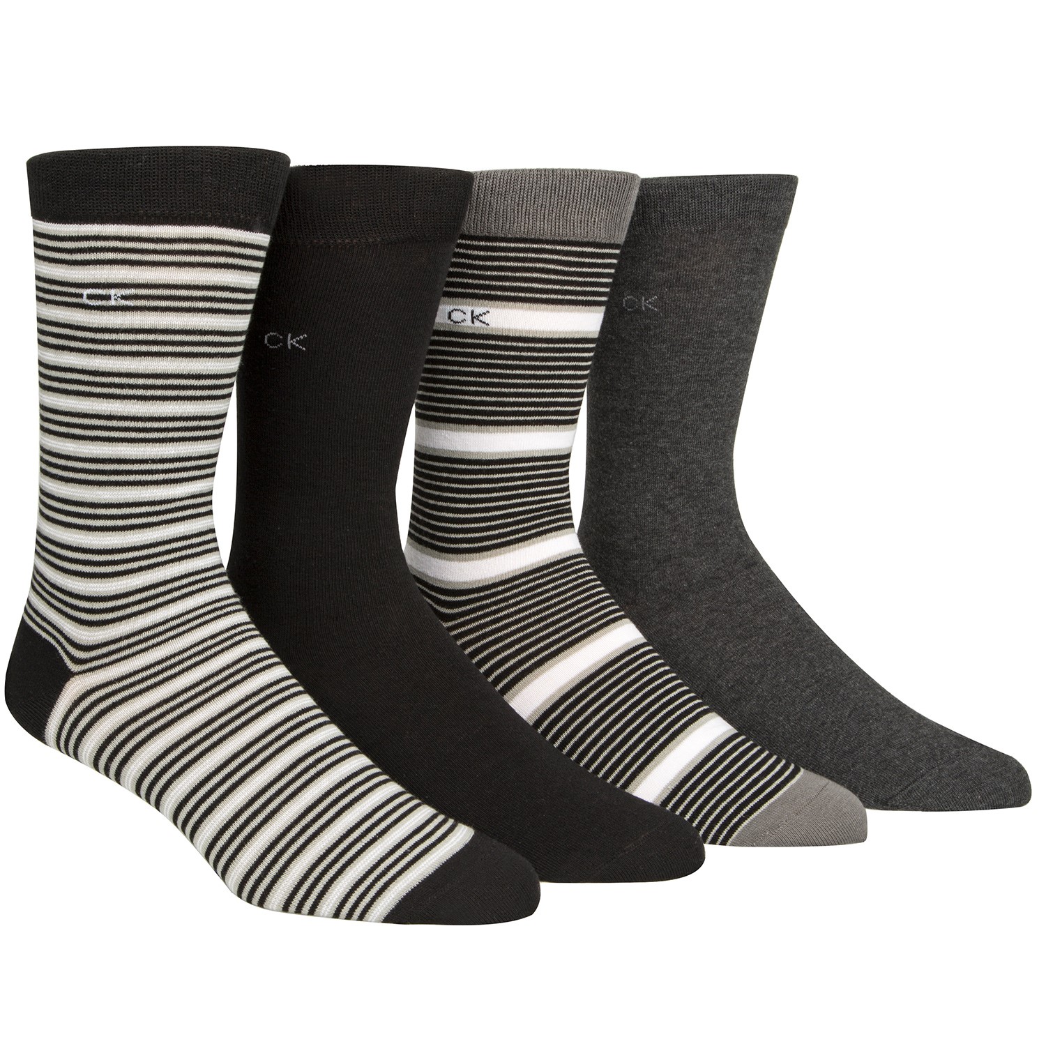Calvin Klein Kyler Striped Socks Gift Tin