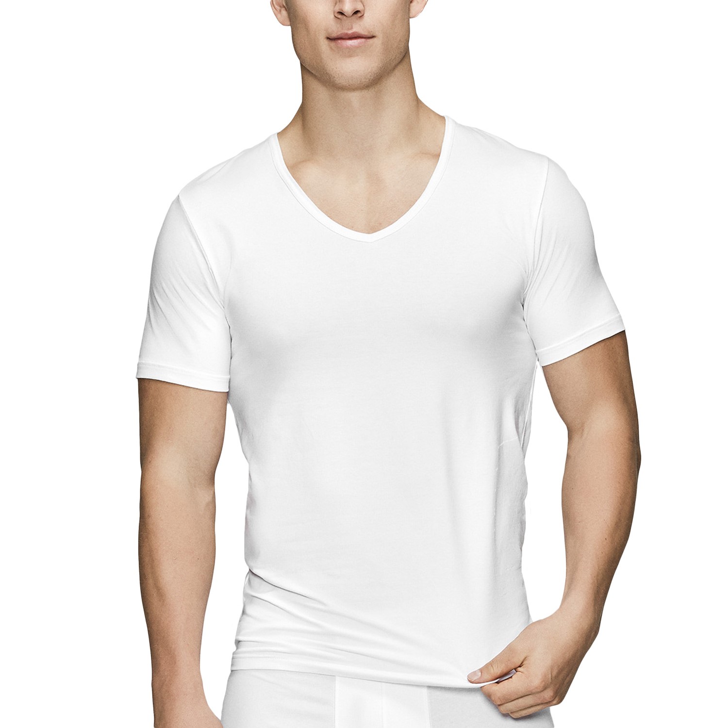 JBS of Denmark Organic Cotton V-neck T-shirt