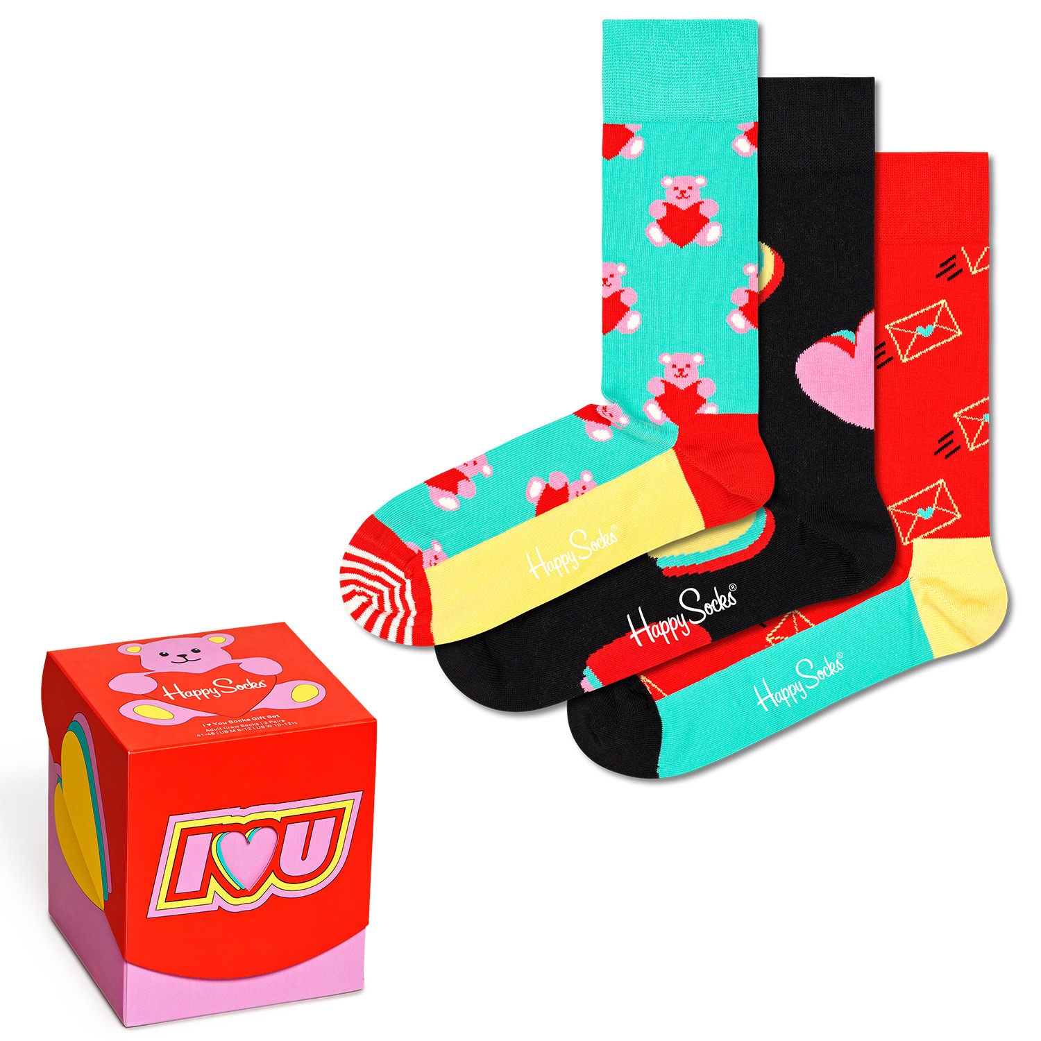 Happy Socks I Love You Gift Box 