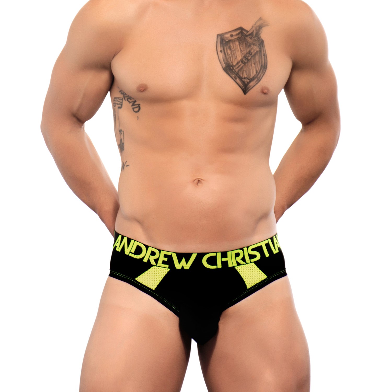 Andrew Christian Trophy Boy Active Mesh Brief