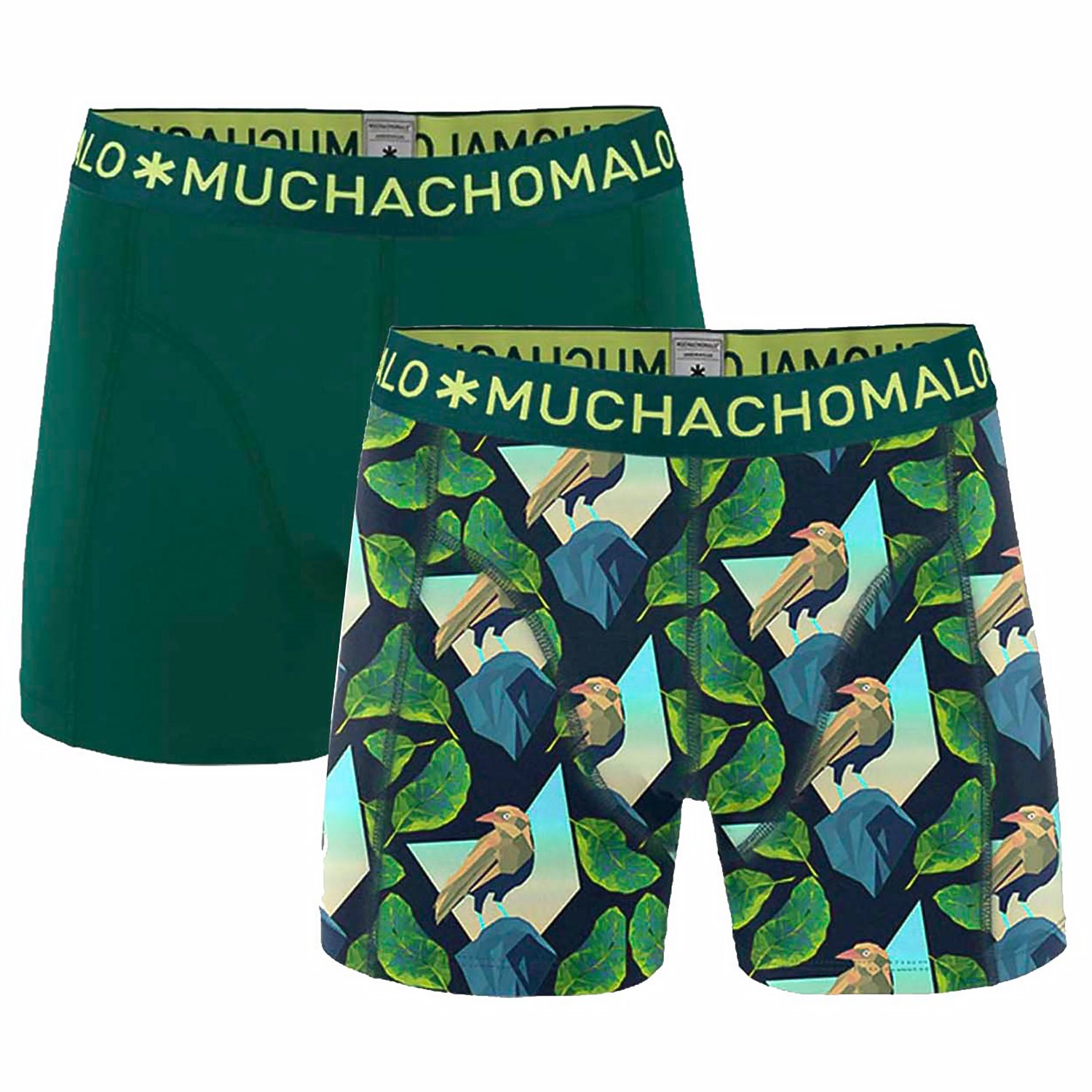 Muchachomalo Solid Digital Nature Boxer