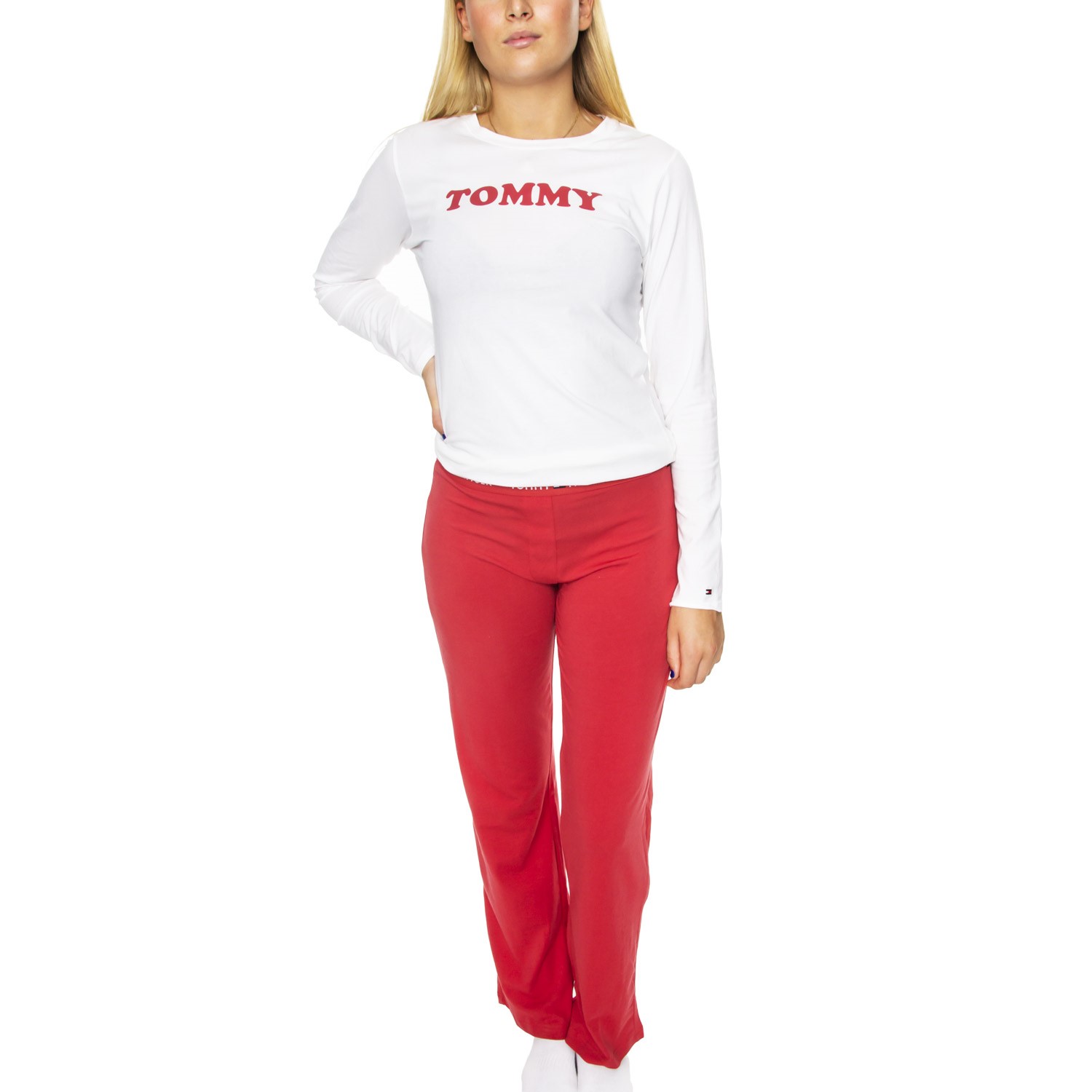 Tommy Hilfiger Logo Pyjama Set LS
