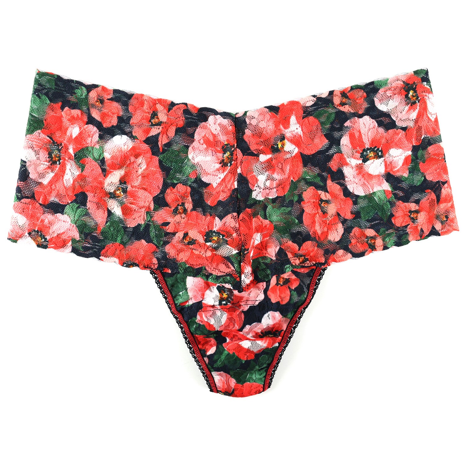 Hanky Panky Retro Thong Pretty Poppies