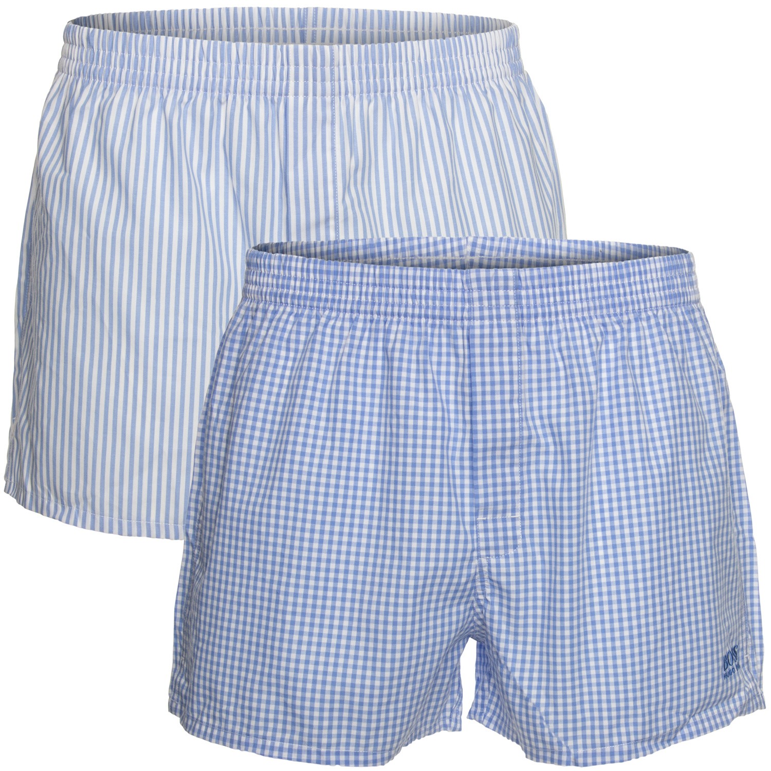 BOSS Woven Boxer Shorts With Hidden Fly