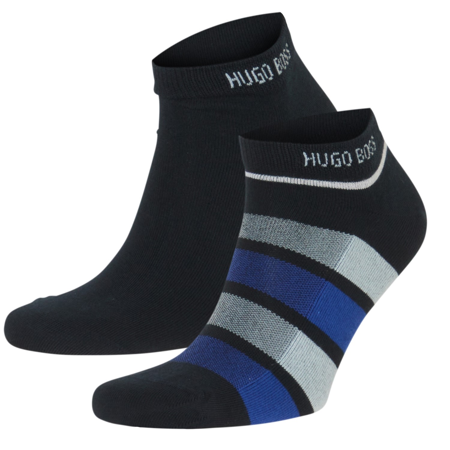 BOSS Block Stripe Ankle Sock