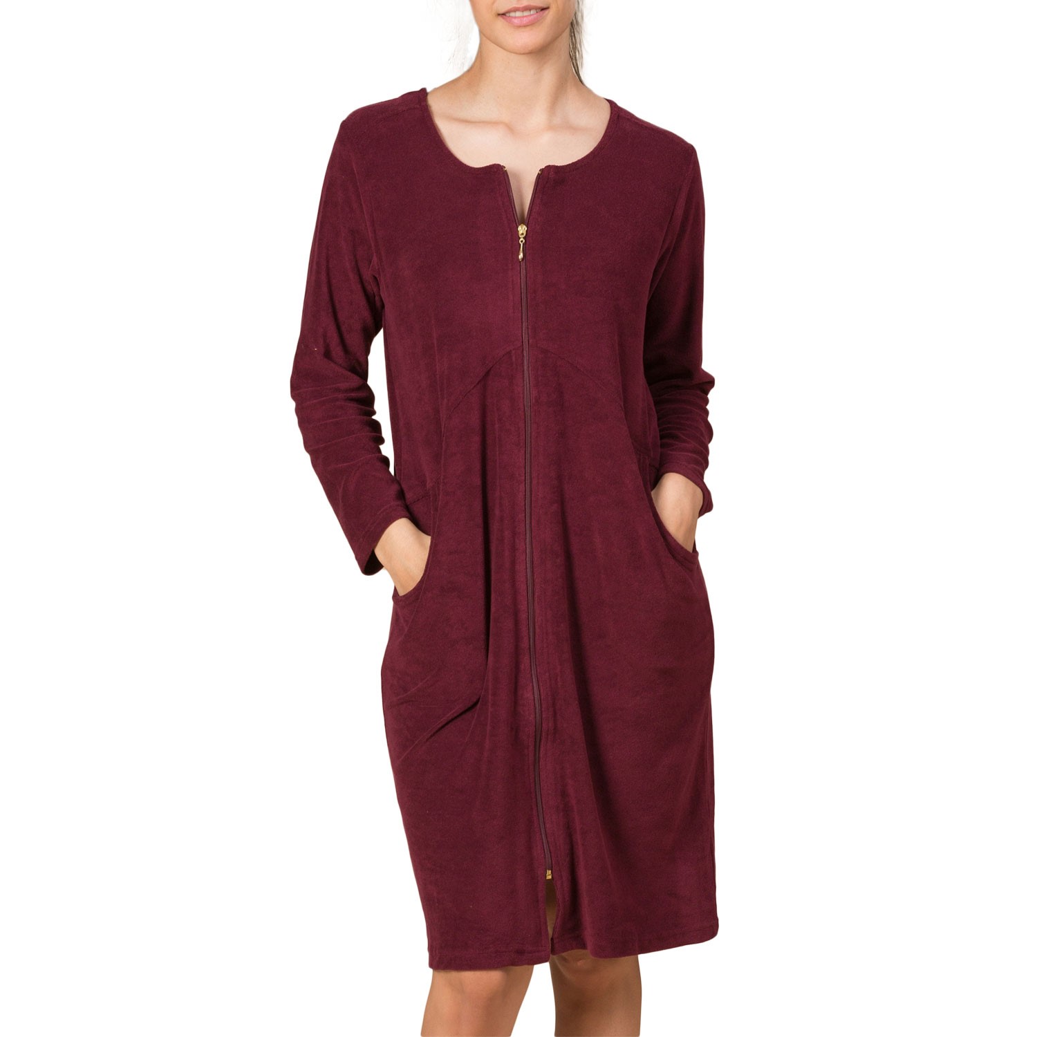 Trofe Core Solids Terry Stretch Robe Longsleeve 