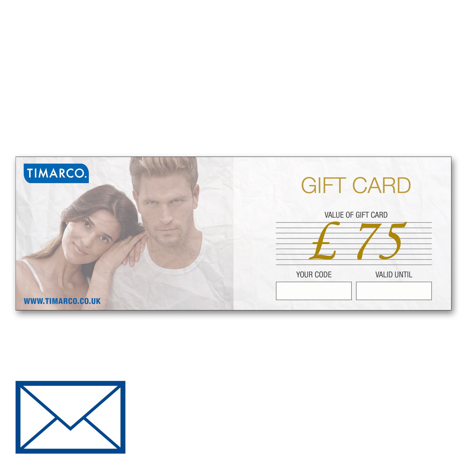 Gift card 75 GBP Paper