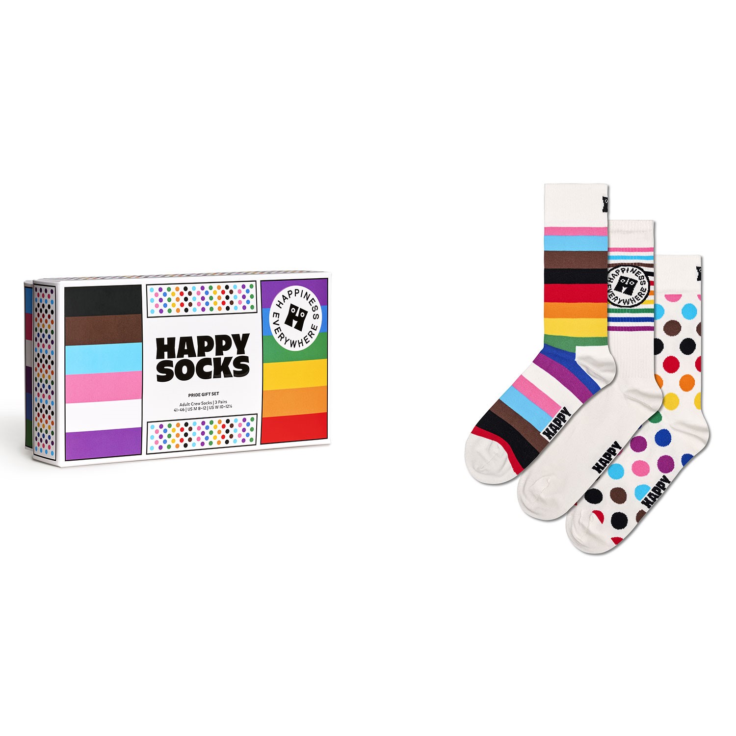 Happy Socks Mix Pride Gift Set
