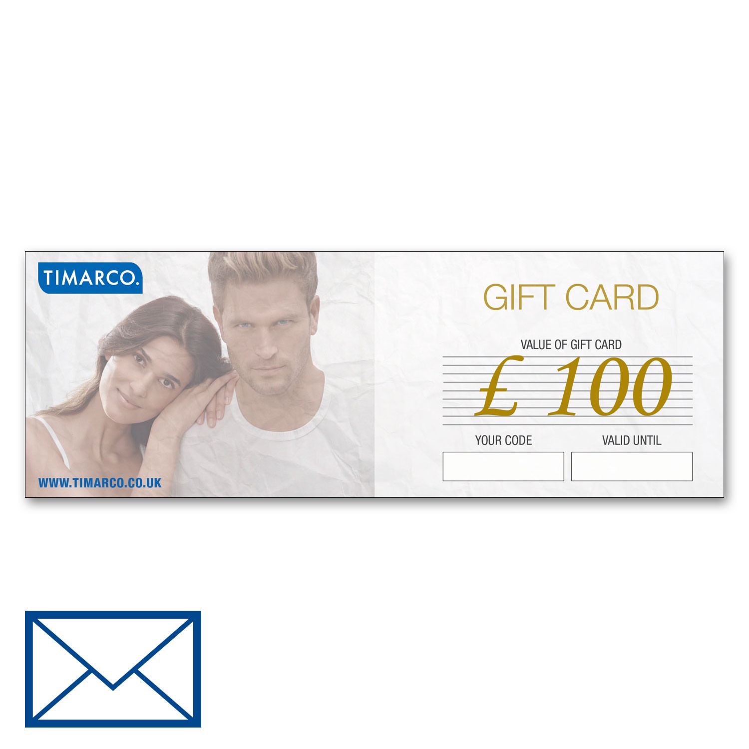 Gift card 100 £ Paper