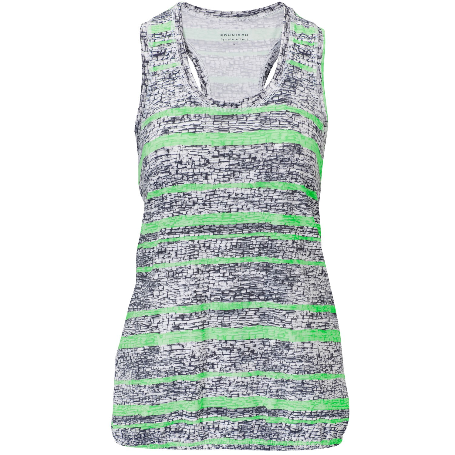 Röhnisch Alba Print Racerback Green