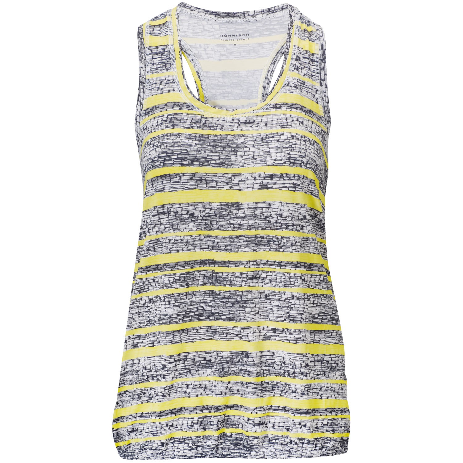 Röhnisch Alba Print Racerback Yellow