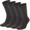 4-stuks verpakking Topeco Men Socks Plain 