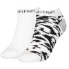 2-stuks verpakking Calvin Klein Libby Leopard Liner Sock
