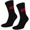2-Pakning HUGO Label Rib Socks