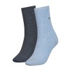 2-Pakkaus Calvin Klein Annika Flat Knit Sock