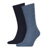 2-stuks verpakking Calvin Klein Carter Casual Flat Knit Sock