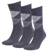 3-Pack Amanda Christensen True Ankle Argyle Sock