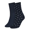 2-Pak Tommy Hilfiger Women Dot Sock