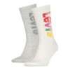 2-Pakning Levis Logo Cotton Socks