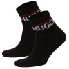 2-Pack HUGO Label Rib Short Socks