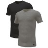 2-Pakkaus Adidas Active Flex Cotton 3 Stripes V-Neck T-Shirt