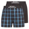 2-stuks verpakking BOSS Woven Boxer Shorts With Fly A