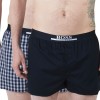 2-Pak BOSS Woven Boxer Shorts With Fly A