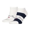 2-Pakkaus Tommy Hilfiger Rugby Sneaker Socks