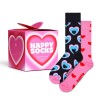 2-stuks verpakking Happy Socks Valentine Gift Set