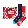 2-Pakning Happy Socks Wine Gift Set 