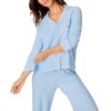 Azul estampado