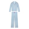 Azul estampado