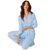 Azul estampado
