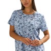 Blau Muster