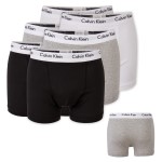 6-stuks verpakking Calvin Klein Cotton Stretch Trunks