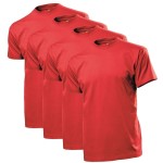 4-Pak Stedman Comfort Men T-shirt