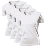4-stuks verpakking Stedman Classic Women T-shirt