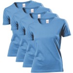 4-er-Pack Stedman Classic Women T-shirt