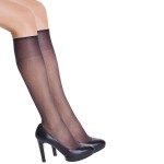 2-Pakkaus DIM Sublim Voile Mi-Bas Knee-high