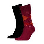 2-Pakkaus Tommy Hilfiger Men Sock Check