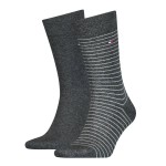 2-stuks verpakking Tommy Hilfiger Men Sock Stripe