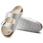 Birkenstock Arizona White Leather