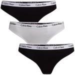 3-stuks verpakking Calvin Klein Carousel Thongs