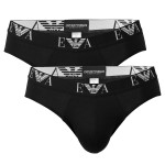 2-stuks verpakking Armani Stretch Cotton Briefs