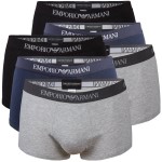 6-stuks verpakking Armani Pure Cotton Trunks