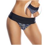 Abecita Petit Fleur Folded Brief Black