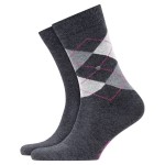 2-Pak Burlington Everyday Mix Cotton Sock