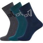 3-Pakning CR7 Cristiano Ronaldo Boys Socks