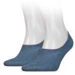 2-stuks verpakking Tommy Hilfiger Men Footie Invisible Sock